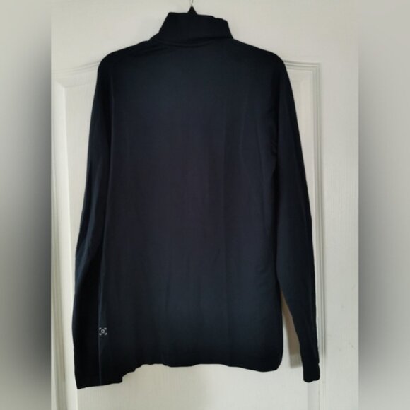 Lululemon Sport Long sleeve Half Zip Size Small Dark Blue - Picture 3 of 11